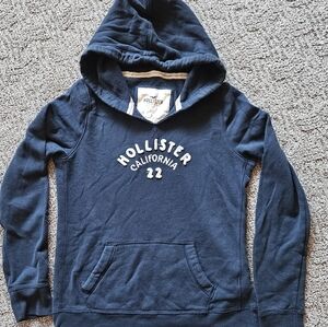 Hollister Dark Blue Pullover Hoodie